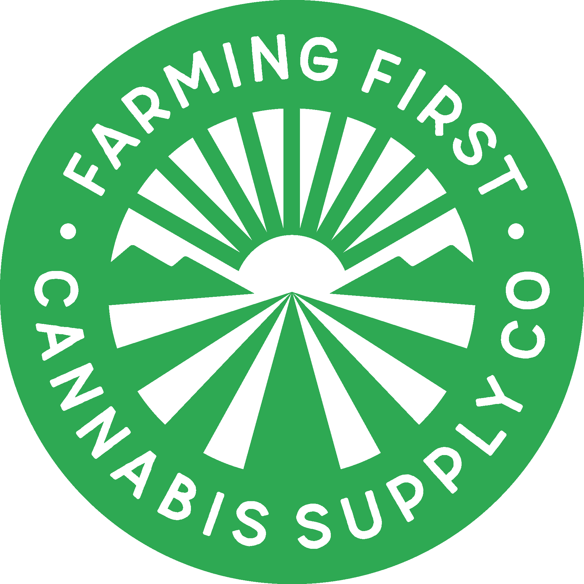 Farming First Cannabis Supply Co Logo Vector Logo